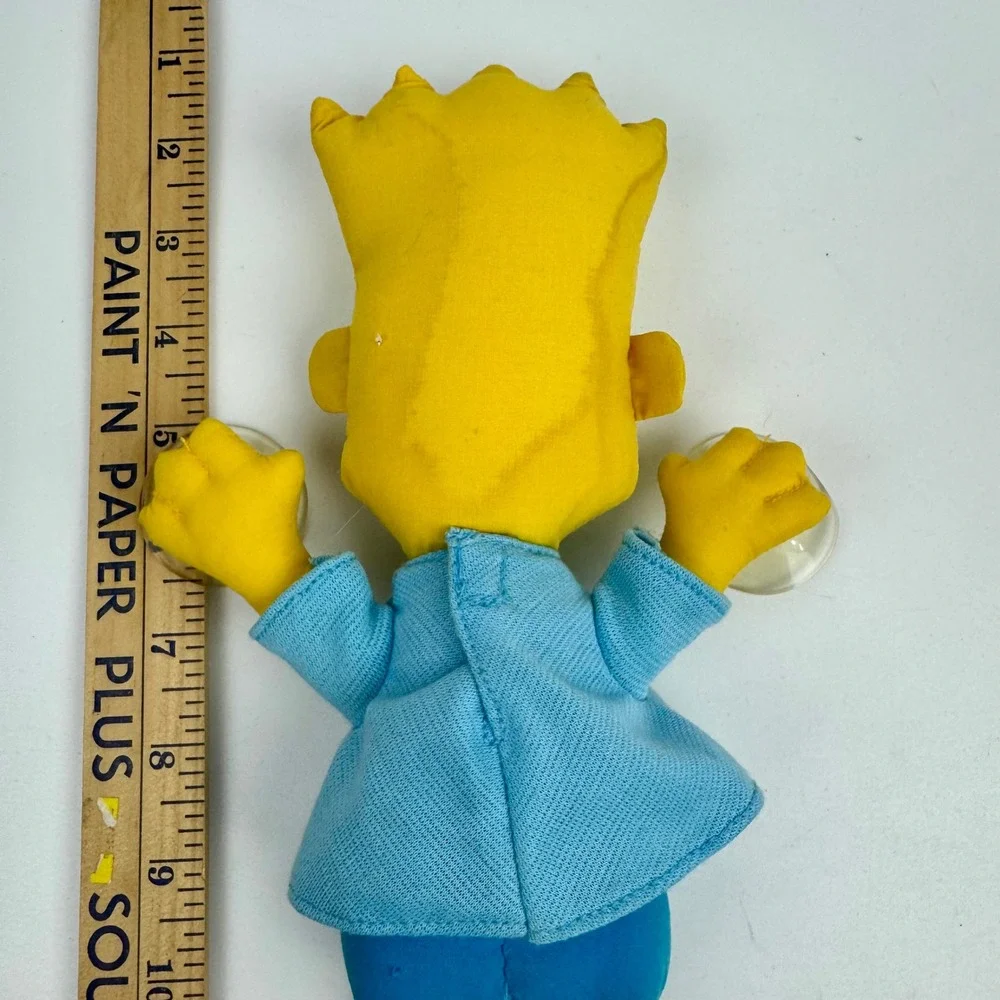 Vintage 1990 Bart Simpson Yo Dude Plush‎ Suction Cup Window Clinger Dan-Dee 11